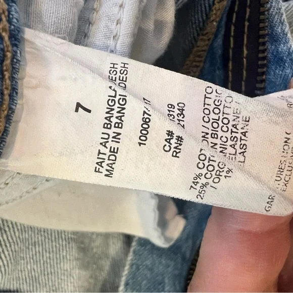 Garage denim vintage straight jeans size 7/28 - Picture 5 of 6